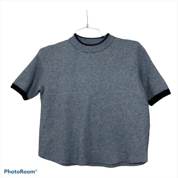 Zara KNIT Women's Sweater‎ Short sleeve crew neck - Picture 7 of 7